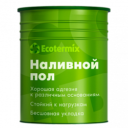 Наливные полы Ecotermix Резиновый наливной пол